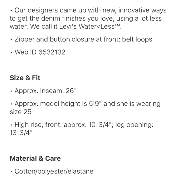 New Levi’s jeans - Picture 4 of 4